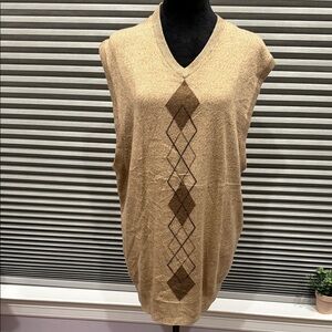 Dockers Beige Sweater Vest